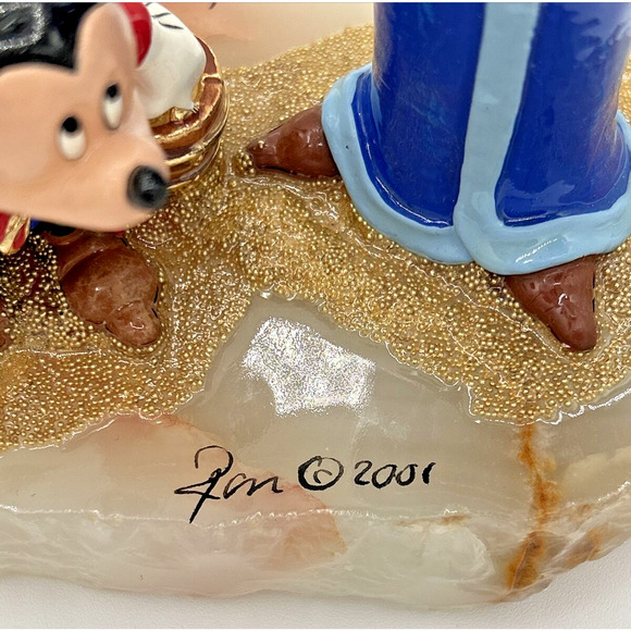 2001 Ron Lee Disney Mickey Mouse Sorcerer Yensid Figurine #330/500 SKU192 - Picture 6 of 11